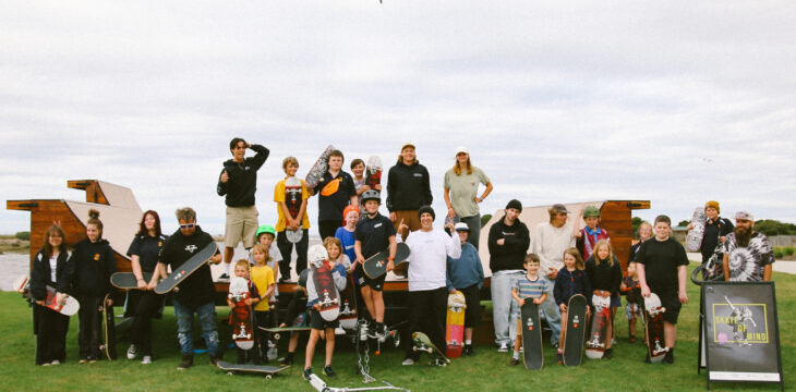 Skate of Mind Sessions at Wynyard Group Photo